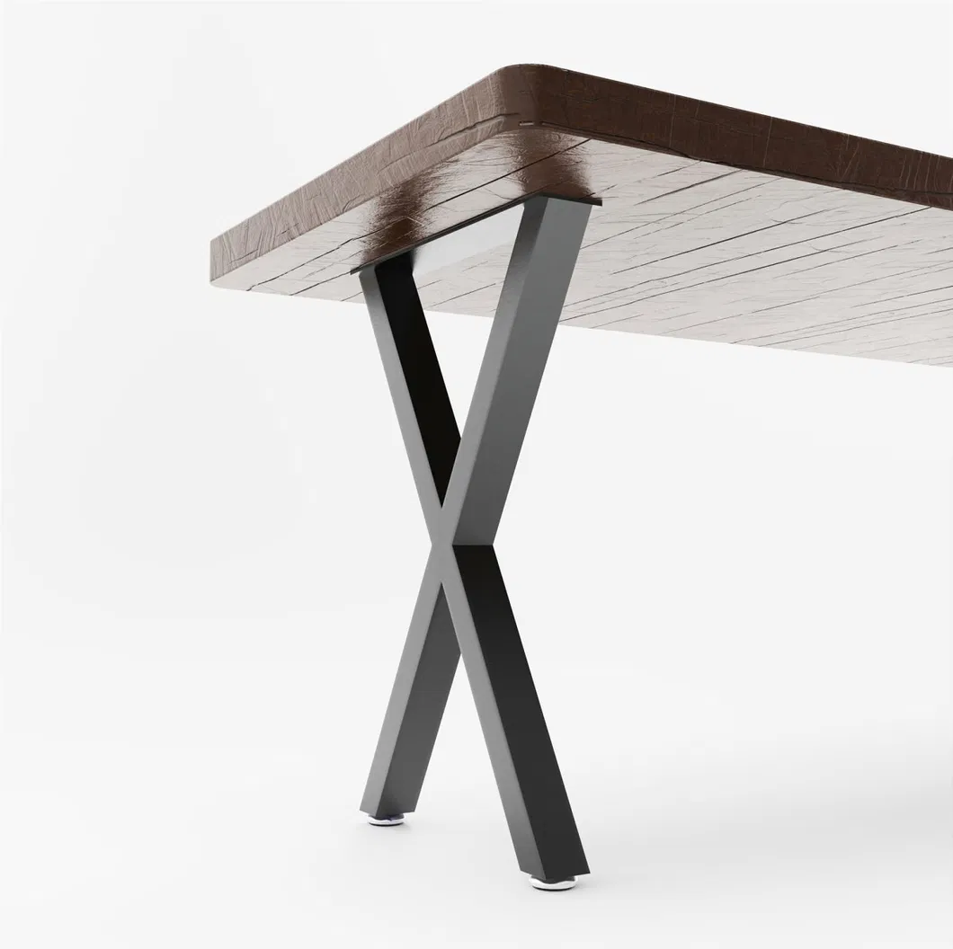 Furniture Leg Metal X Shape Steel Manufacturer Modern Table Legs