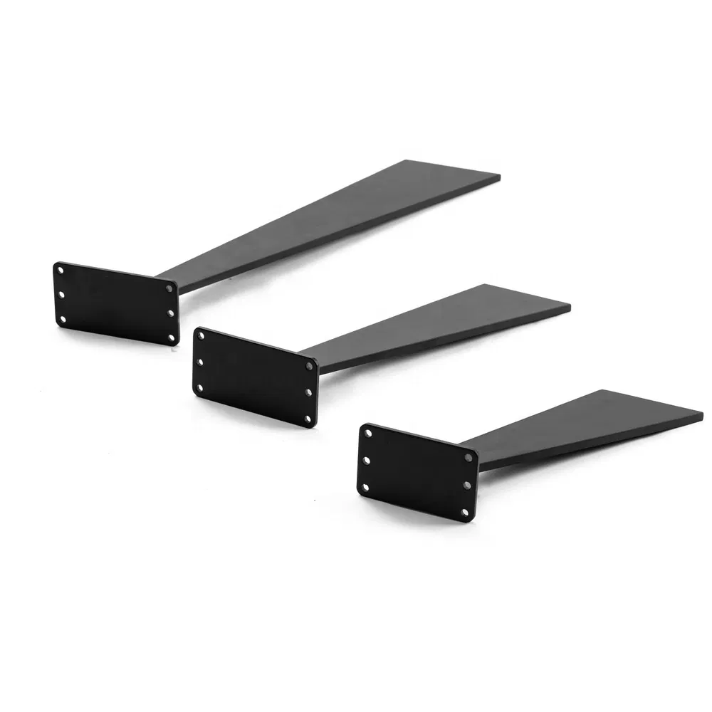 New Design Powder Coated Flat Black Dining Table Legs Manufacturers