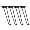 Steel Portable Make Hairpin Metal Foldable Folding Table Legs