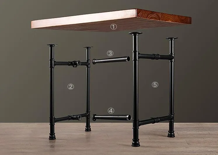 Latest Style Industrial Style Metal Steel Furniture Table Frame