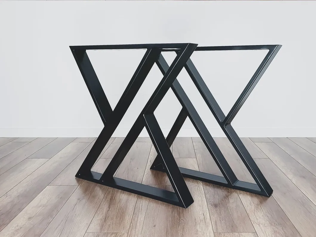Heavy Duty Furniture Office Restaurant Dining Desk Feet Steel Dining Table Legs