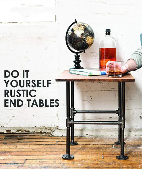 Furniture DIY Industrial Metal Pipes Table Legs