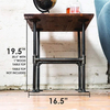 Furniture DIY Industrial Metal Pipes Table Legs
