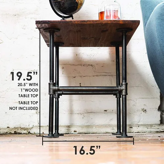 Furniture DIY Industrial Metal Pipes Table Legs
