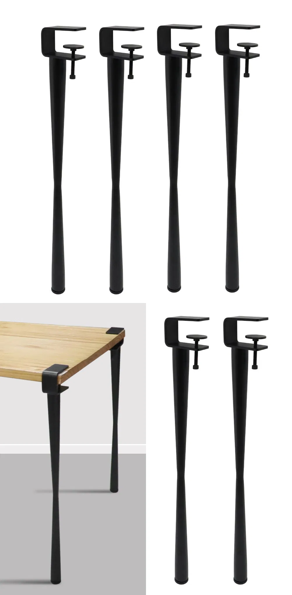 Wholesale Modern Metal Bar Office Desk Cast Iron Steel Table Legs