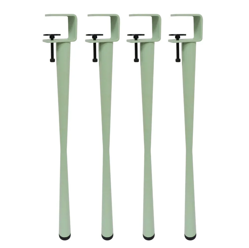 Modern Dining Metal F Adjustable Clamp Table Legs