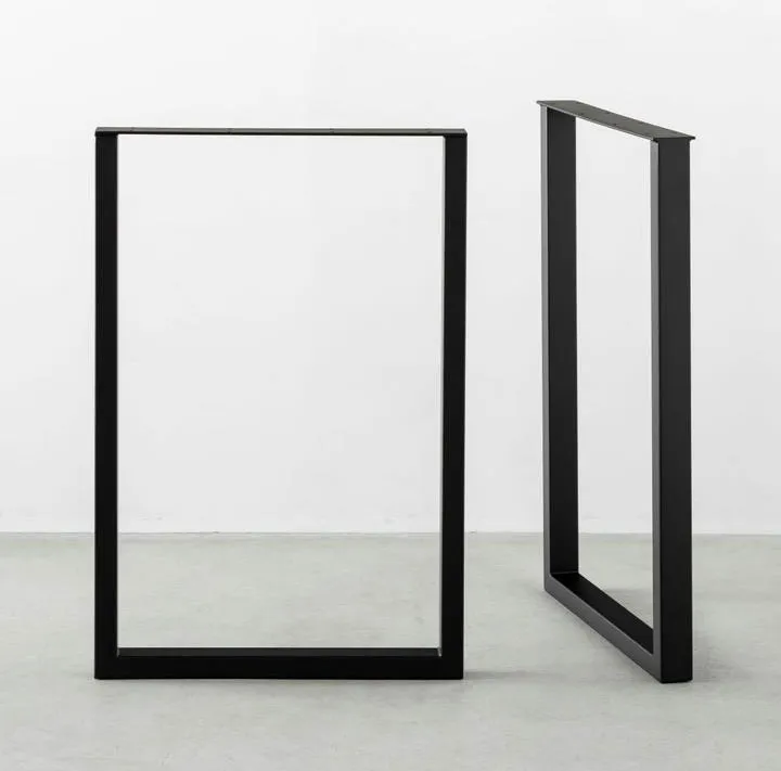 Vintage Industrial Restaurant Cast Wrought Iron Steel Furniture Dining Metal Table Leg