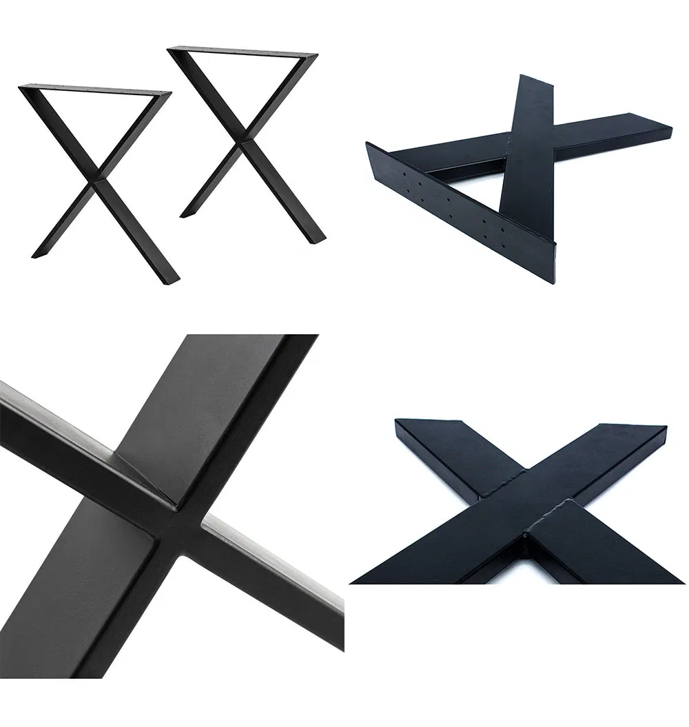 Wholesale Sale Custom Industrial Modern Furniture Trapezoid Square Desk Table Legs