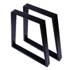 Wholesale Sale Custom Industrial Modern Furniture Trapezoid Square Desk Table Legs
