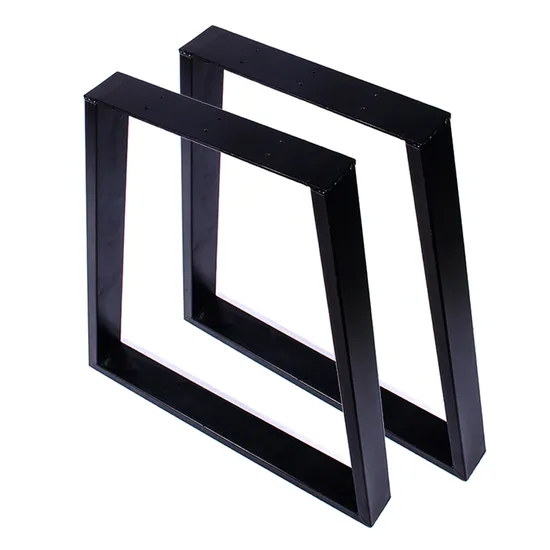 Wholesale Sale Custom Industrial Modern Furniture Trapezoid Square Desk Table Legs
