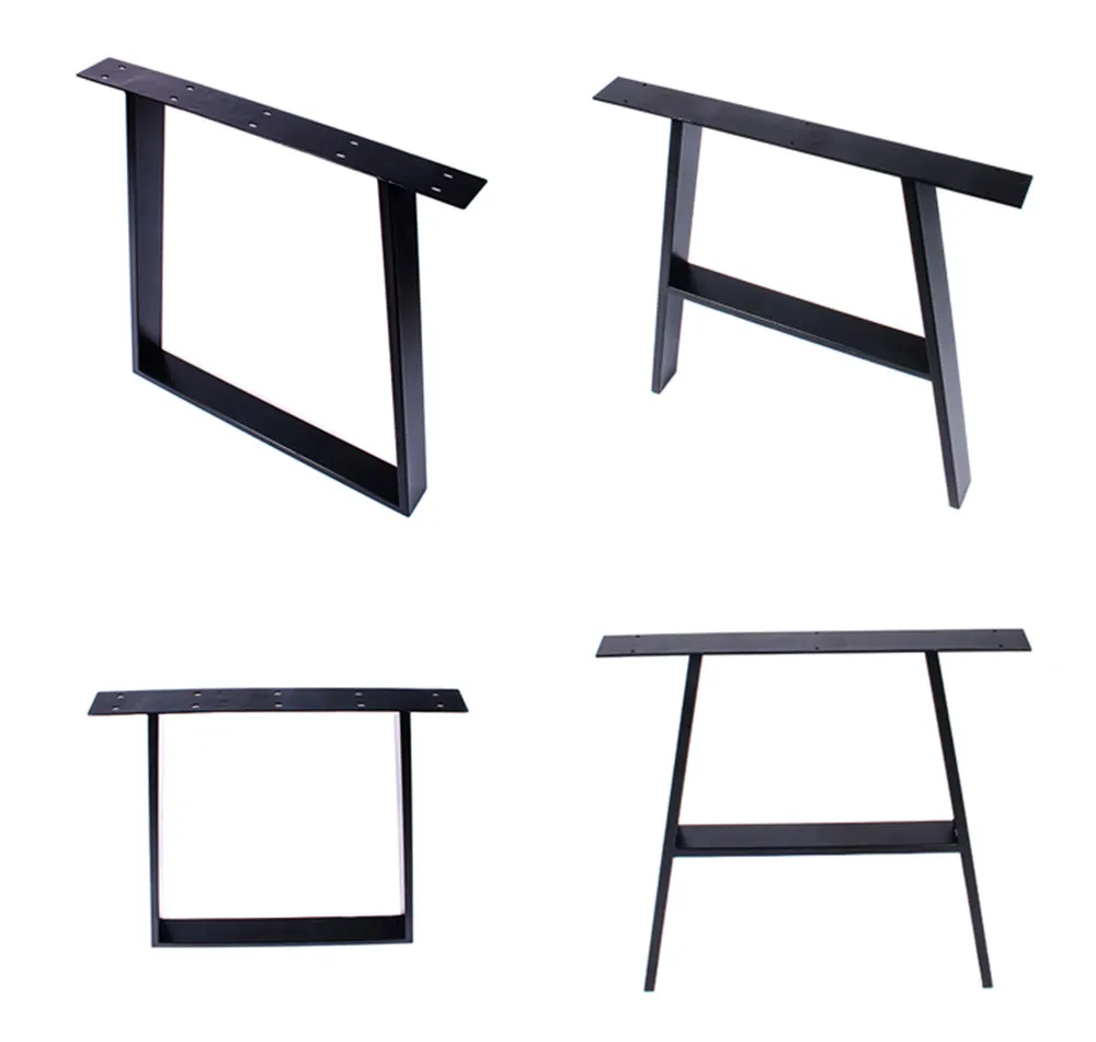 Wholesale Sale Custom Industrial Modern Furniture Trapezoid Square Desk Table Legs