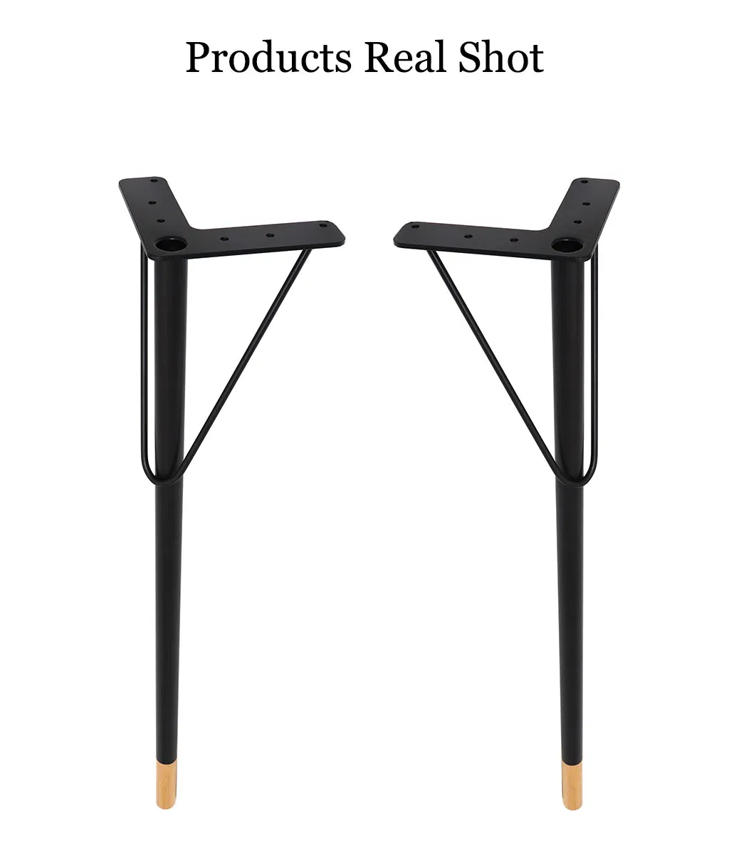 Metal Dining Furniture Desk Feet Office Bench End Side Table Legs