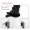 Telescopic Folding Adjustable Metal Table Legs
