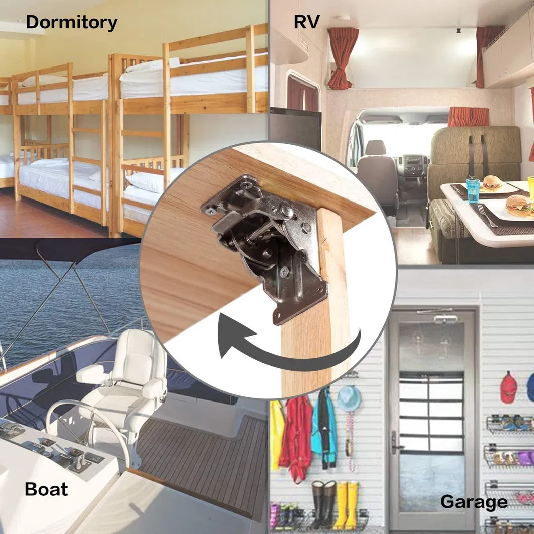 Foldable Support Bracket Self Locking Hinge Table Legs