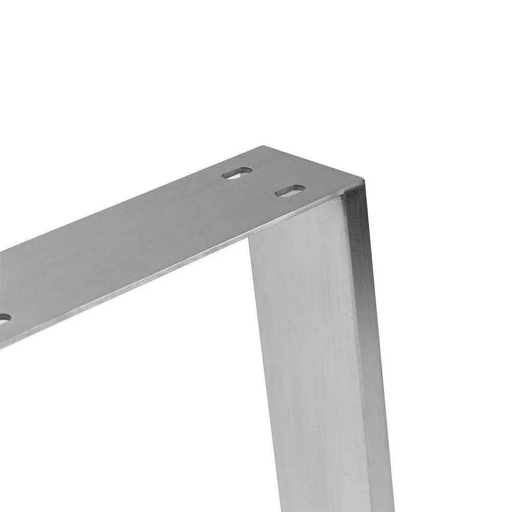 Factory Price Trapezoid Modern Stainless Steel Dining Table Legs