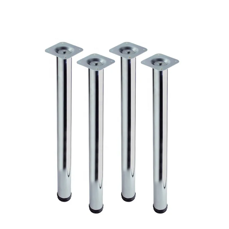 Furniture Counter Metal Cast Iron Round Tube Table Legs