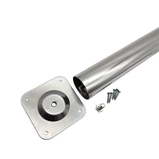 Furniture Counter Metal Cast Iron Round Tube Table Legs