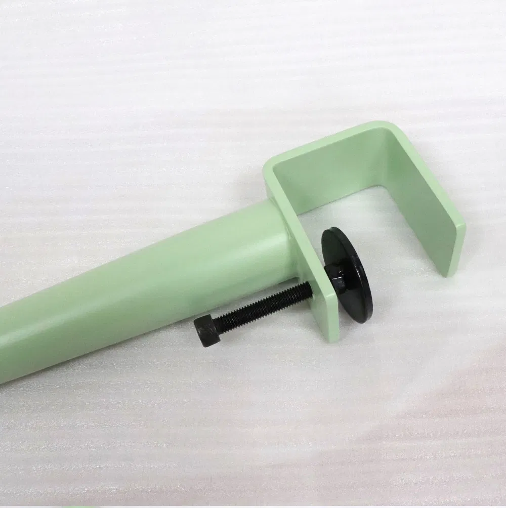 Modern Red Metal F Adjustable Table Clamp Legs