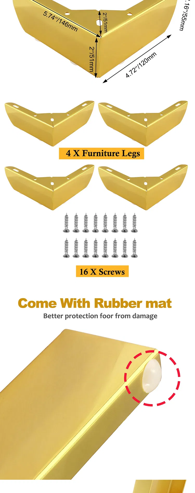 Furniture Hardware Chair Leg Sofa Leg