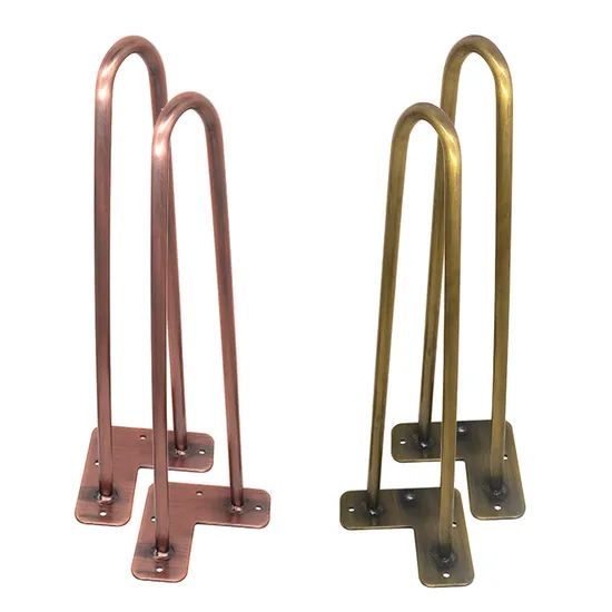 U-Shaped Wire Furniture Hardware Support Metal Table Legs Hairpin Legs