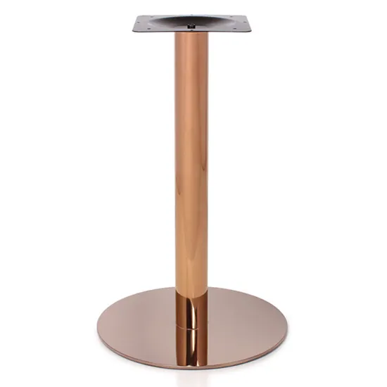 Commercial Contract Metal Furniture Parts Copper Table Base