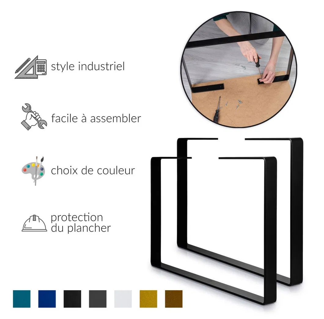 Furniture Office Dining Desk Steel Coffee Dining Luxury Modern Metal Table Legs