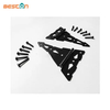 Ornamental Tee Hinge for Vinyl PVC Wood Fence Gate