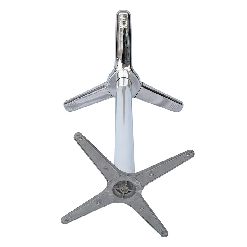Three Legs Stainless Steel Outdoor Commercial Restaurant Table Base