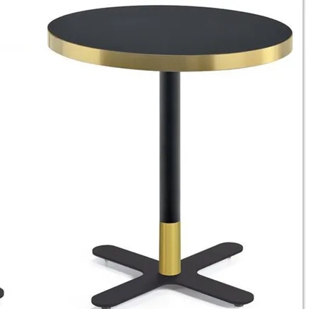 Metal Classical Black Design Iron Restaurant Dining Table Base Office Table Legs