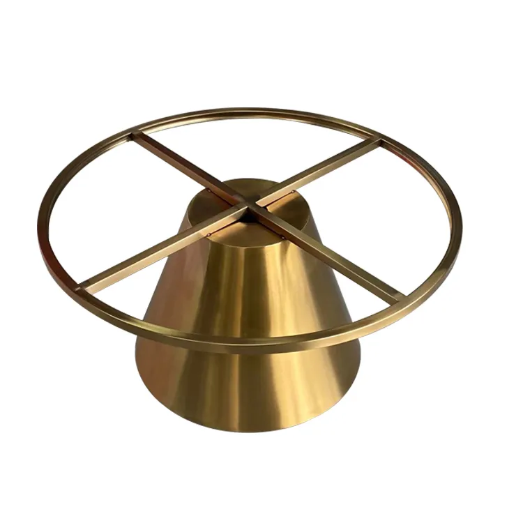 Wholesale Classic Black Sturdy Table Base for Antique Brass Coffee Table