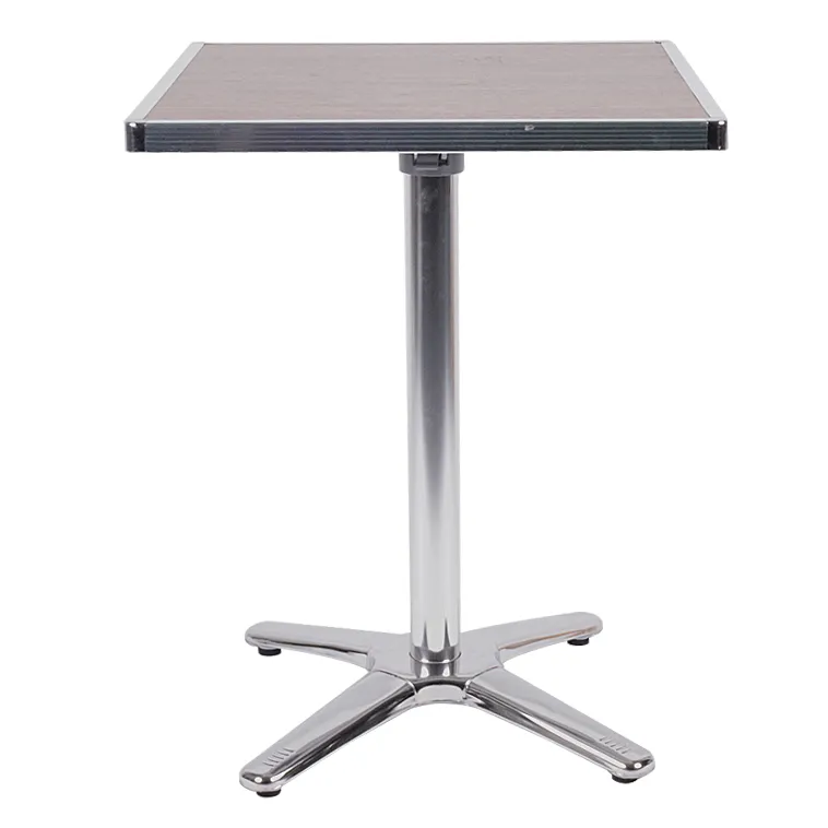 Furniture Legs Dining Table Base with Aluminum Alloy Folding Cross Top