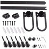 Stable Smoothly and Quietly Standard 6FT 6.6FT Sliding Barn Door Hardware