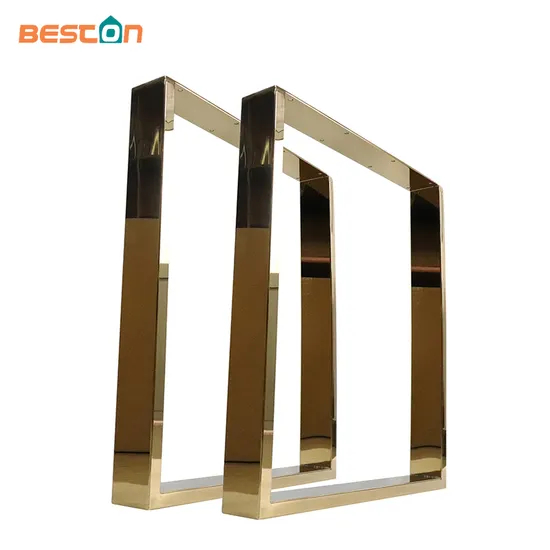 Heavy Duty Modern Furniture Coffee Dining Stainless Steel Metal Table Legs