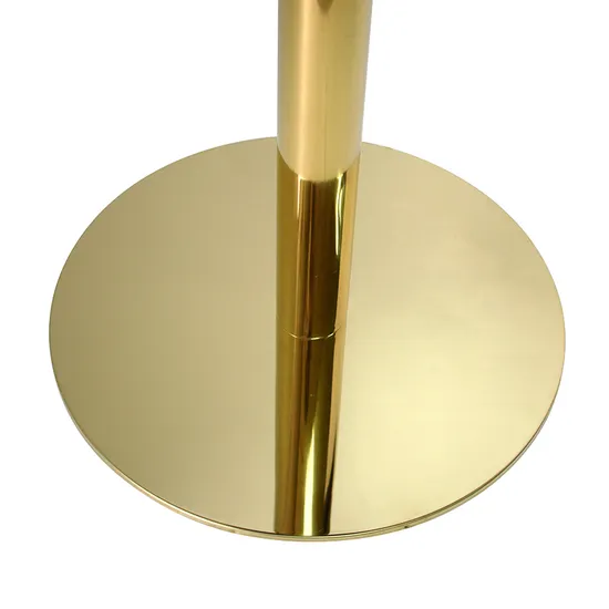 Stone Top Dining Gold Tables Base