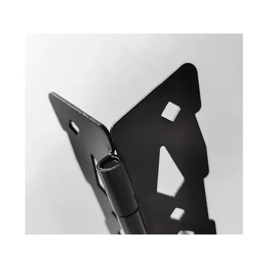 Black Butterfly Type Hinge for Wood Gate Door with One Pair