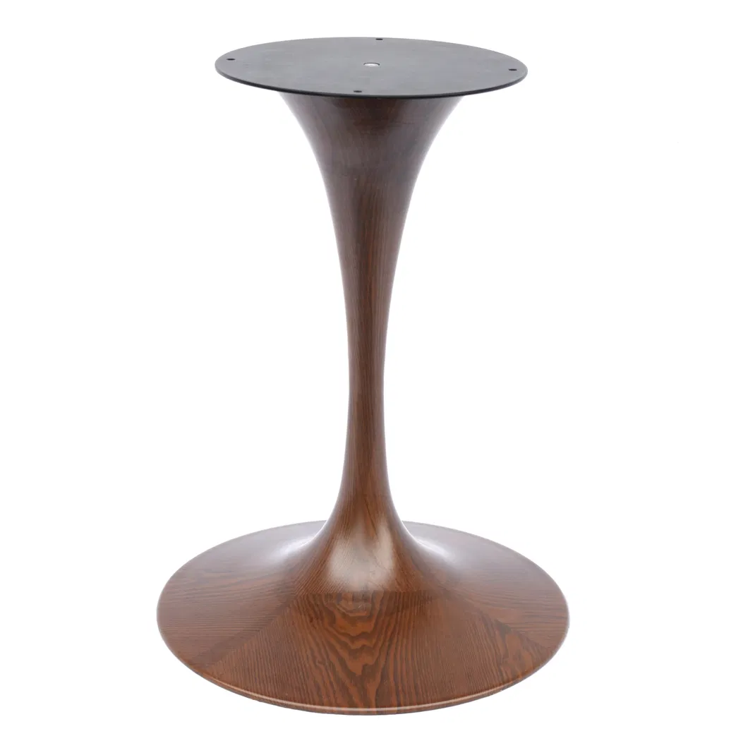 Aluminum Square Shape Table Frame Round Stainless Steel Table Base