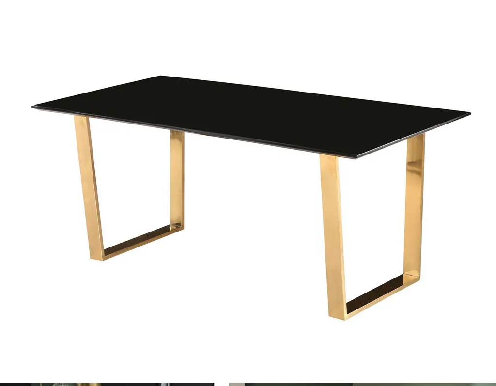 Furniture Coffee Dining Stainless Steel Modern Gold Metal Table Legs