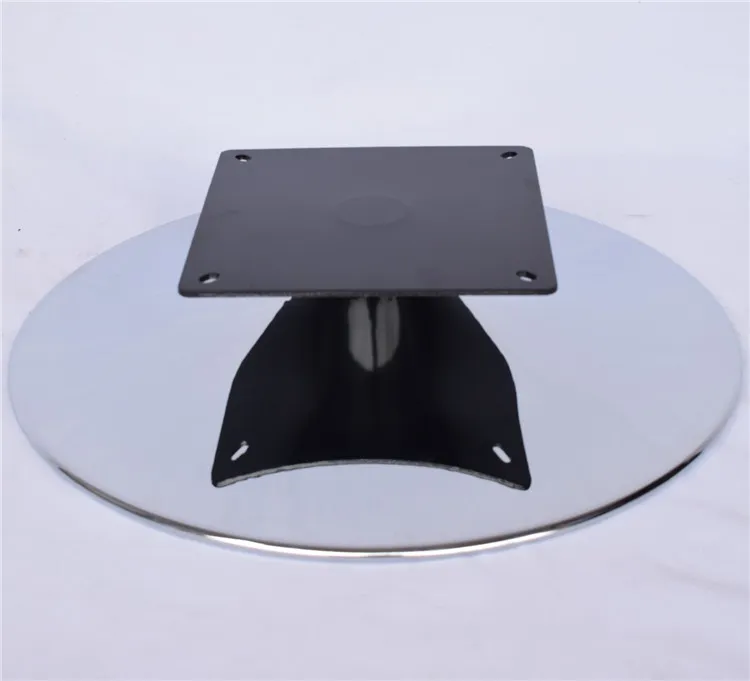 360 Degree Plating Metal Sofa Feet Swivel Round Base Leg for Sofa