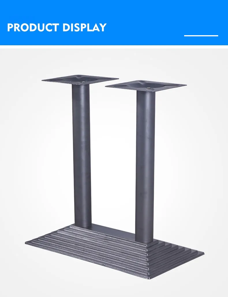 Furniture Round Marble Glass Dining Steel Tulip Cast Iron Crank Table Base