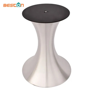 Aluminum Alloy Tulip Table Legs Custom Round Base Dining Table Leg