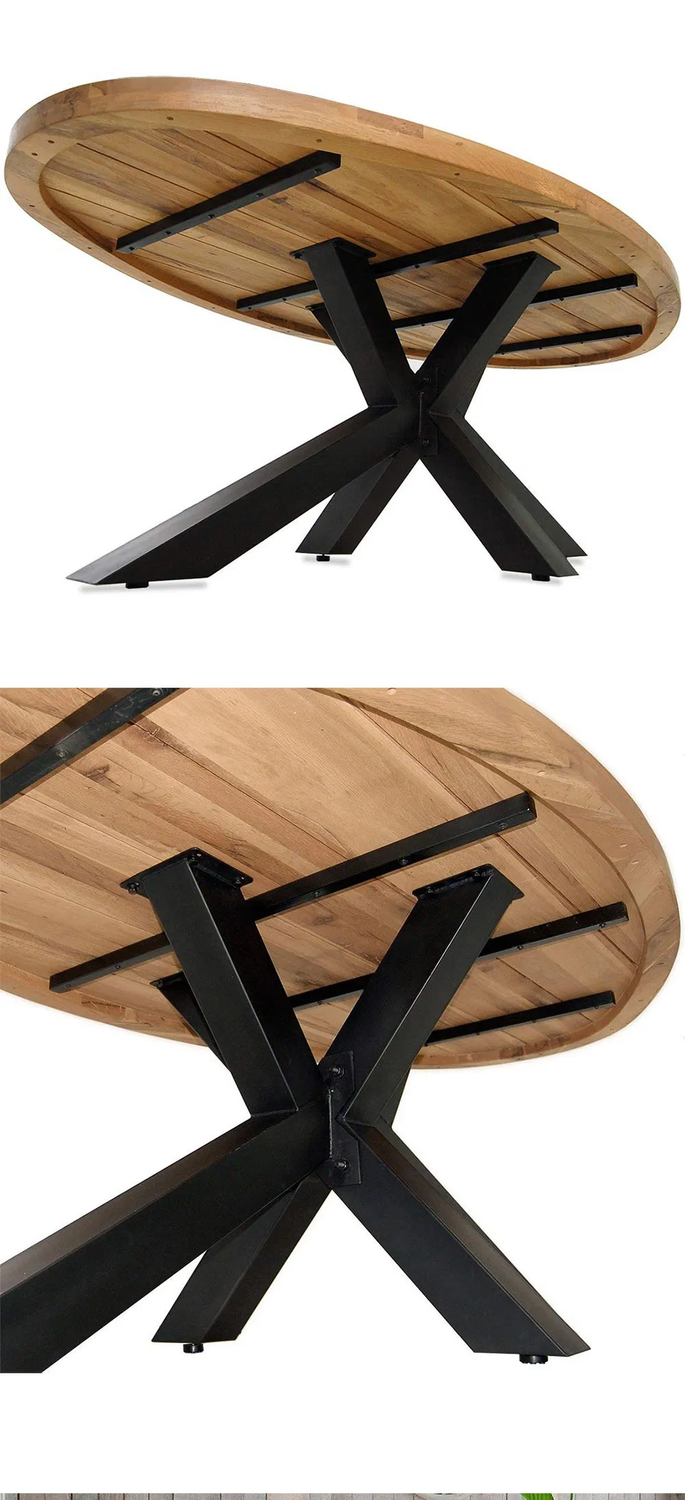 Luxury Modern Round Industrial Furniture Restaurant Metal Table Base