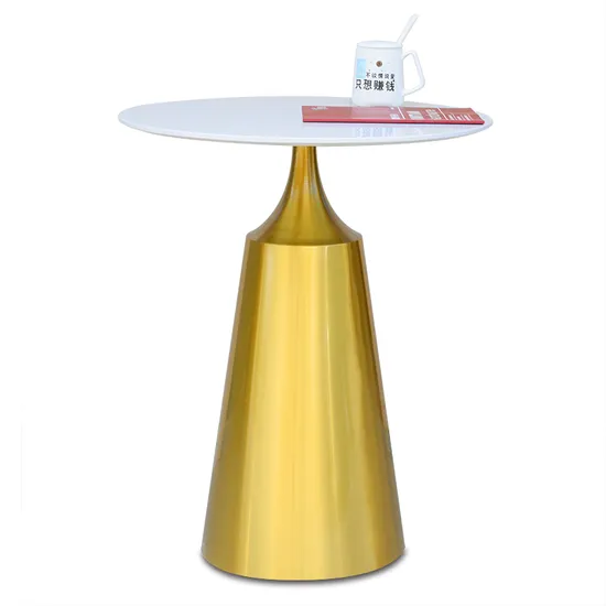 Wholesale Price High Quality Golden Stainless Steel Hotel Dining Table Base