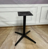Outdoor Aluminum Alloy Table Legs Black Dining Table Base for Restaurant
