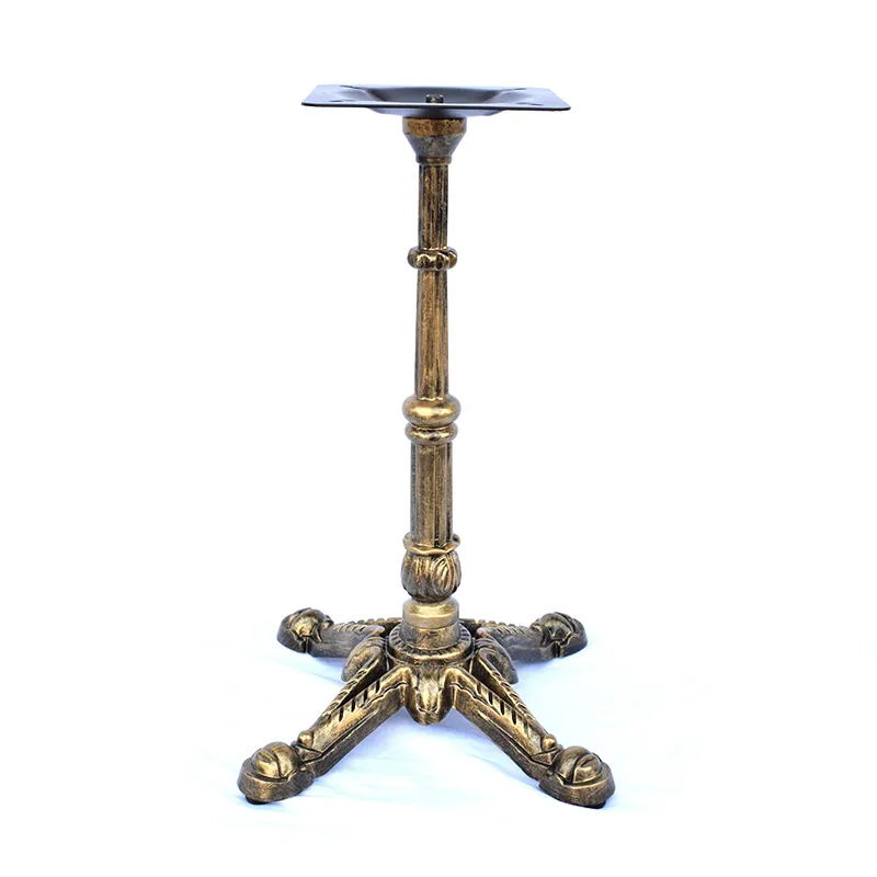 Decorated Tiger Claw Bronze Cast Iron Coffee Table Leg