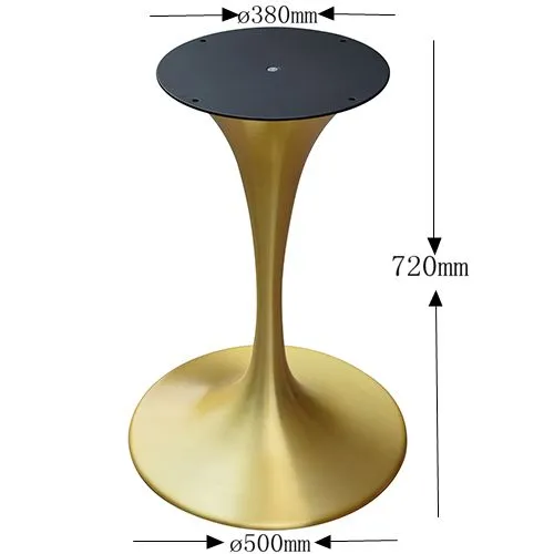 Chic Style Titanium Iron Tulip Table Legs for Coffee Tables