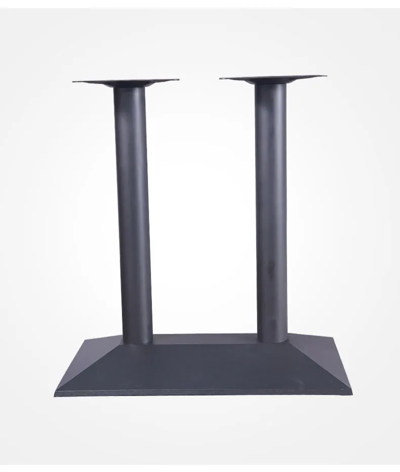 Round Marble Glass Furniture Restaurant Steel Metal Table Base