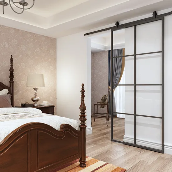 Modern Steel Frame Door, Heavy 3/8