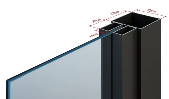 Loft Style 4 Lites Black Steel Frame Glass Door for Sliding Opening