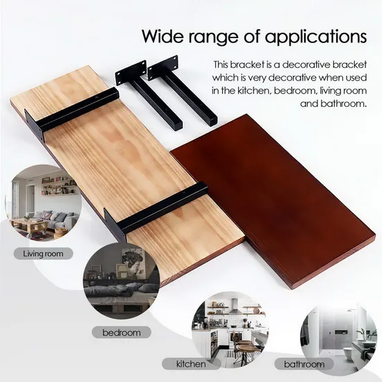 4 Boxes of 30 Cm Thick Reloaded Bookshelves Brackets