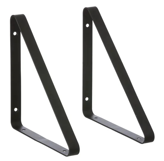 bracket support for shelf